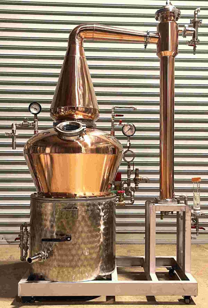 copper atmospheric distillation machine